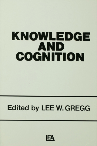 Cover image: Knowledge and Cognition 1st edition 9780898594683
