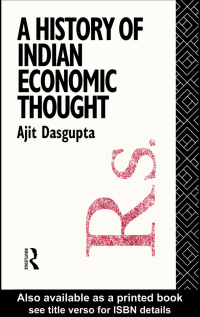 Imagen de portada: A History of Indian Economic Thought 1st edition 9781138009288