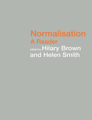 Imagen de portada: Normalisation 1st edition 9780415061193