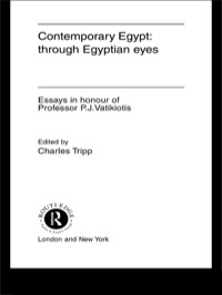 Omslagafbeelding: Contemporary Egypt: Through Egyptian Eyes 1st edition 9780415061032