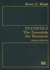 表紙画像: Statistics 3rd edition 9780898596274