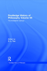 صورة الغلاف: Routledge History of Philosophy Volume VII 1st edition 9780415060035