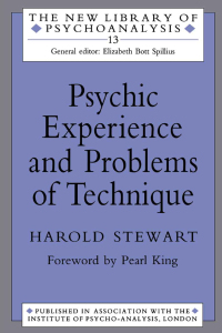 Cover image: Psychic Experience and Problems of Technique 1st edition 9781138159631