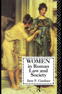 Cover image: Women in Roman Law and Society 1st edition 9780415059022