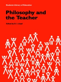 Omslagafbeelding: Philosophy and the Teacher 1st edition 9780415058940