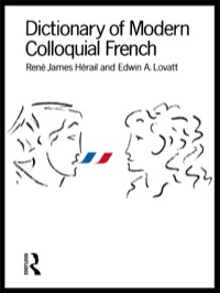 Cover image: Dictionary of Modern Colloquial French 1st edition 9780415058933