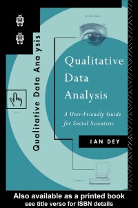 Imagen de portada: Qualitative Data Analysis 1st edition 9780415058520