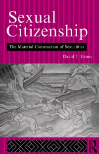 Imagen de portada: Sexual Citizenship 1st edition 9780415058001