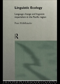 Cover image: Linguistic Ecology 1st edition 9780415056359