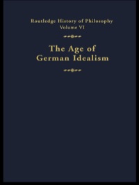 Cover image: The Age of German Idealism 1st edition 9780415056045