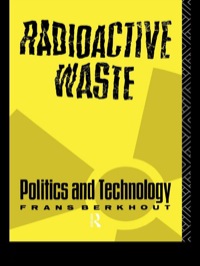 Omslagafbeelding: Radioactive Waste 1st edition 9780415054928
