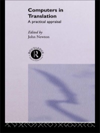 Omslagafbeelding: Computers in Translation 1st edition 9780415054324