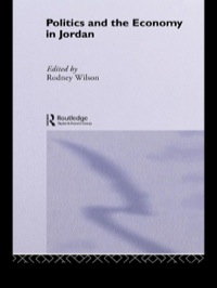 صورة الغلاف: Politics and Economy in Jordan 1st edition 9780415053044