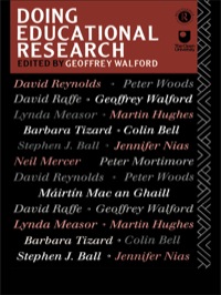 Cover image: Doing Educational Research 1st edition 9780415052900