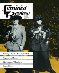 Cover image: Feminist Review 1st edition 9780415052733