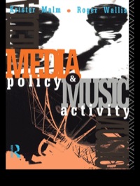 Cover image: Media Policy and Music Activity 1st edition 9780415050203