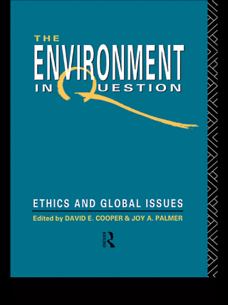 Imagen de portada: Environment In Question 1st edition 9780415049689