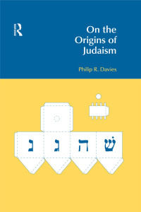 Cover image: On the Origins of Judaism 1st edition 9781845533250