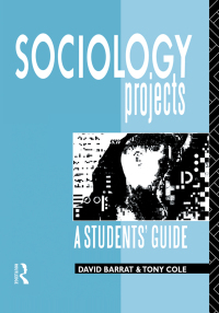 Cover image: Sociology Projects 1st edition 9780367087395