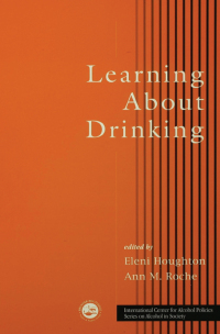 Imagen de portada: Learning About Drinking 1st edition 9781583913161
