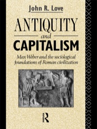 Omslagafbeelding: Antiquity and Capitalism 1st edition 9780415755481