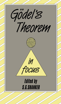 صورة الغلاف: Godel's Theorem in Focus 1st edition 9780367087388