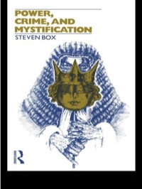 صورة الغلاف: Power, Crime and Mystification 1st edition 9780415045728