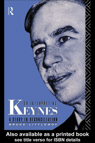 Cover image: On Interpreting Keynes 1st edition 9780415044752
