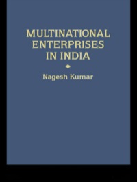 Imagen de portada: Multinational Enterprises in India 1st edition 9780415043380