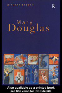 Cover image: Mary Douglas 1st edition 9780415040938