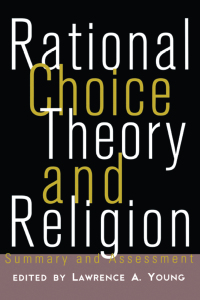 Cover image: Rational Choice Theory and Religion 1st edition 9780415911924