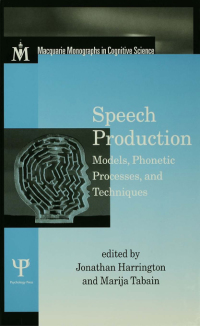 Cover image: Speech Production 1st edition 9781138006188