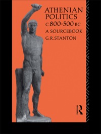 Cover image: Athenian Politics c800-500 BC 1st edition 9780415040617