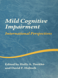 Cover image: Mild Cognitive Impairment 1st edition 9781138006256