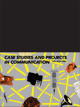 Imagen de portada: Case Studies and Projects in Communication 1st edition 9780415040365