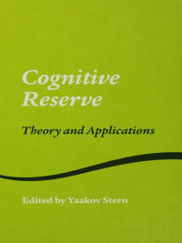 Cover image: Cognitive Reserve 1st edition 9781138006263