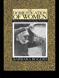 Imagen de portada: The Domestication of Women 1st edition 9780415040105