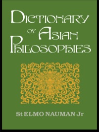 Imagen de portada: Dictionary of Asian Philosophies 1st edition 9780415039710