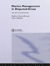 Cover image: Marine Management in Disputed Areas 1st edition 9780415038119