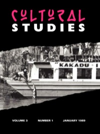 Imagen de portada: Cultural Studies 1st edition 9780415037419