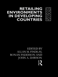 صورة الغلاف: Retailing Environments in Developing Countries 1st edition 9780415037396