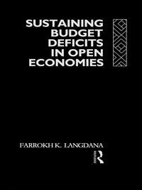 صورة الغلاف: Sustaining Domestic Budget Deficits in Open Economies 1st edition 9780415037358