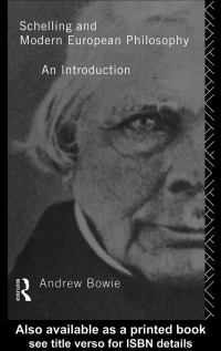 Imagen de portada: Schelling and Modern European Philosophy 1st edition 9780415756358