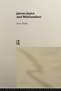 Imagen de portada: James Joyce and Nationalism 1st edition 9780415103435