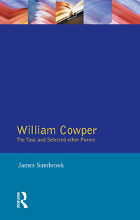 Imagen de portada: William Cowper 1st edition 9781138158139
