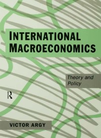 Imagen de portada: International Macroeconomics 1st edition 9780415867283