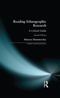 Cover image: Reading Ethnographic Research 2nd edition 9780582311046