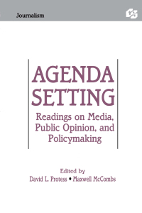 Imagen de portada: Agenda Setting 1st edition 9781138175990