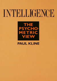 Cover image: Intelligence 1st edition 9780415055123
