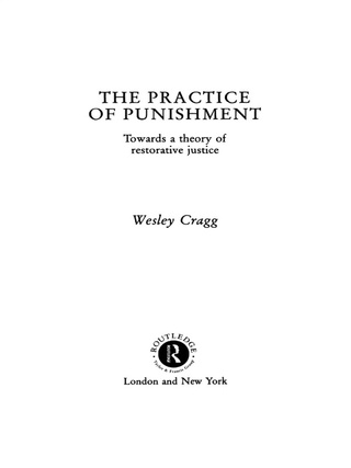 Titelbild: The Practice of Punishment 1st edition 9781138995208